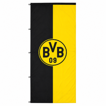 Borussia Dortmund BVB Hissfahne Hochformat 150x400 cm
